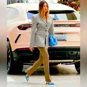 J Lor Paris Tan/Camel,pull-on,faux suede,comfy,easy care,business/casual size 6